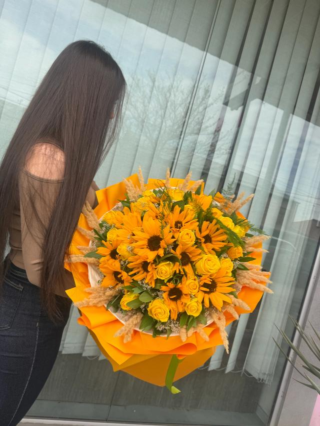 Orange bunch | ծաղիկներ, ծաղկեպսակներ, բույսեր - առաքում Երևան