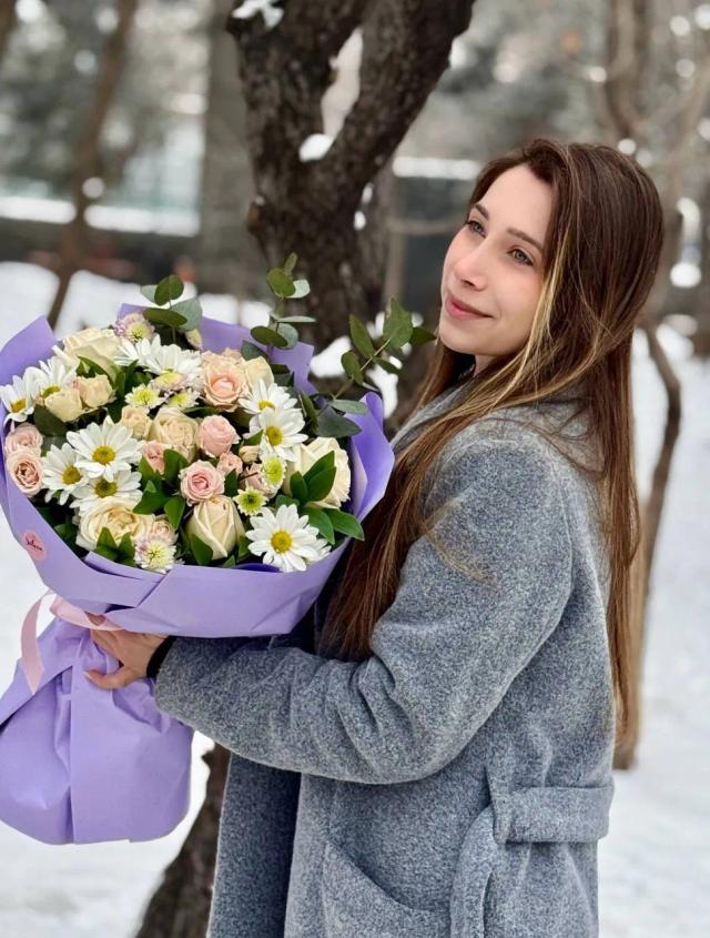 Фиолетовый букет | ծաղիկներ, ծաղկեպսակներ, բույսեր - առաքում Երևան Фиолетовый букет | ծաղիկներ, ծաղկեպսակներ, բույսեր - առաքում Երևան