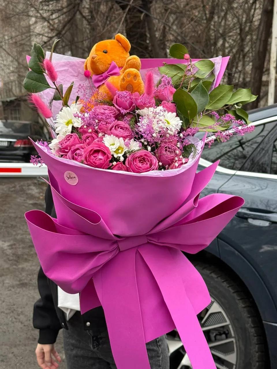 «Романтическая» связка | ծաղիկներ, ծաղկեպսակներ, բույսեր Երևան «Романтическая» связка | ծաղիկներ, ծաղկեպսակներ, բույսեր Երևան